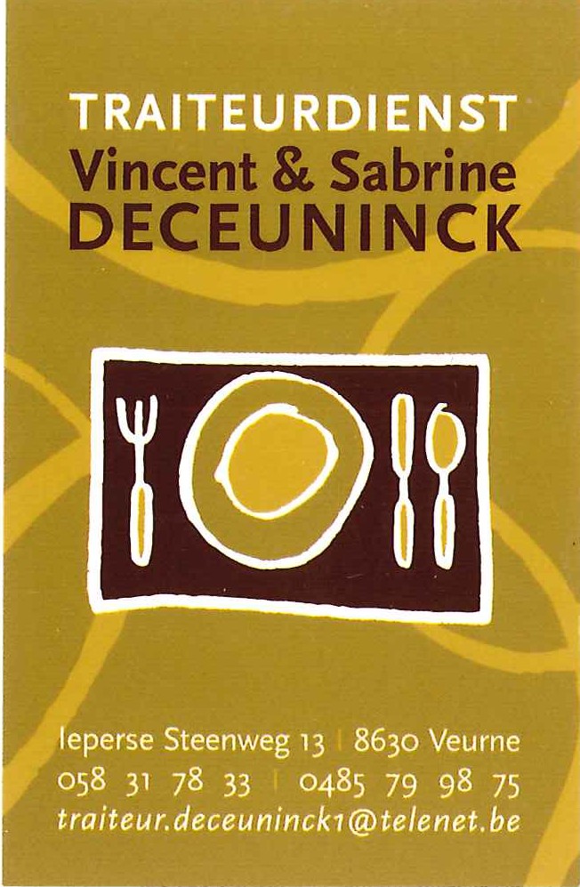 Traiteurdienst Vincent & Sabrine Deceuninck